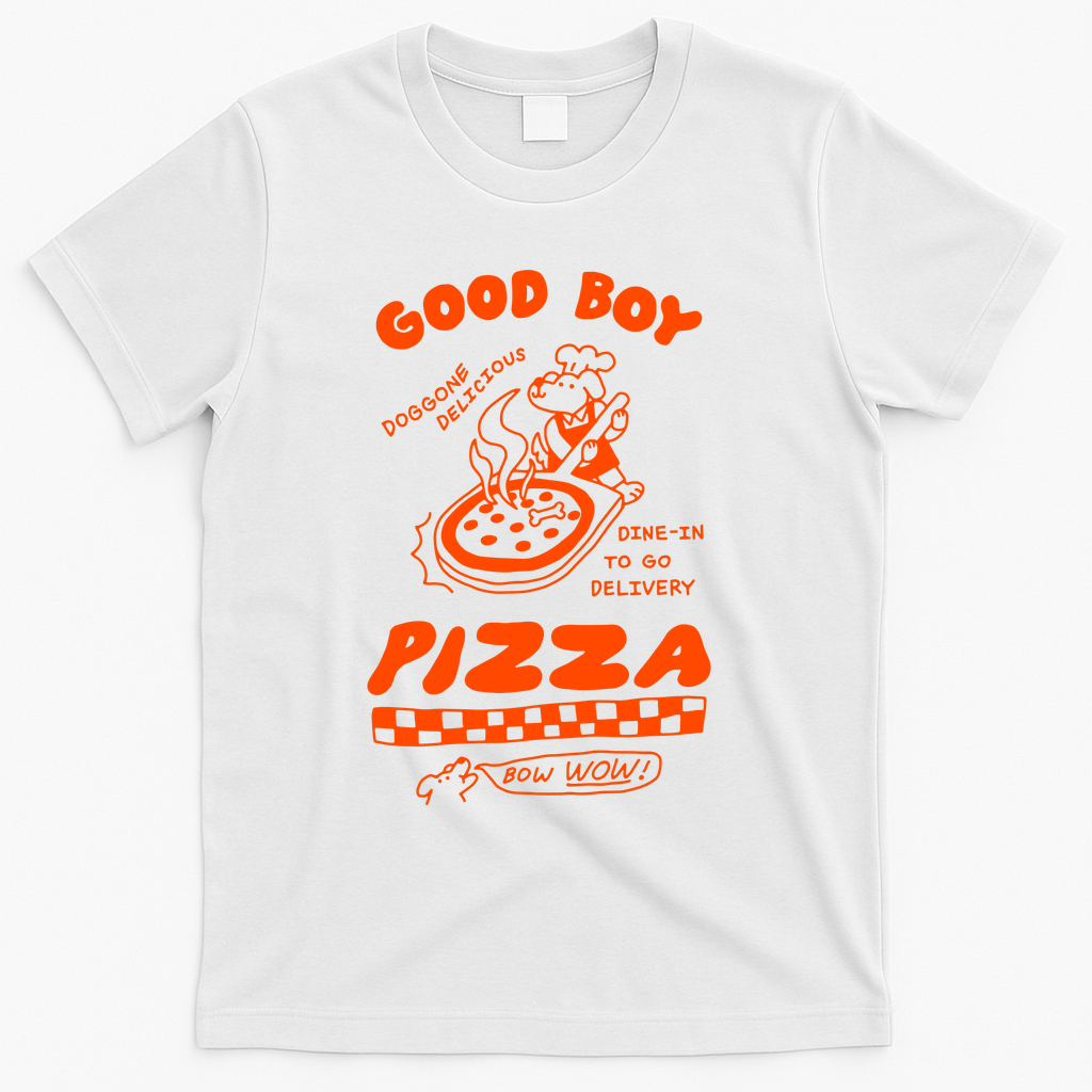Good Boy Pizza - White
