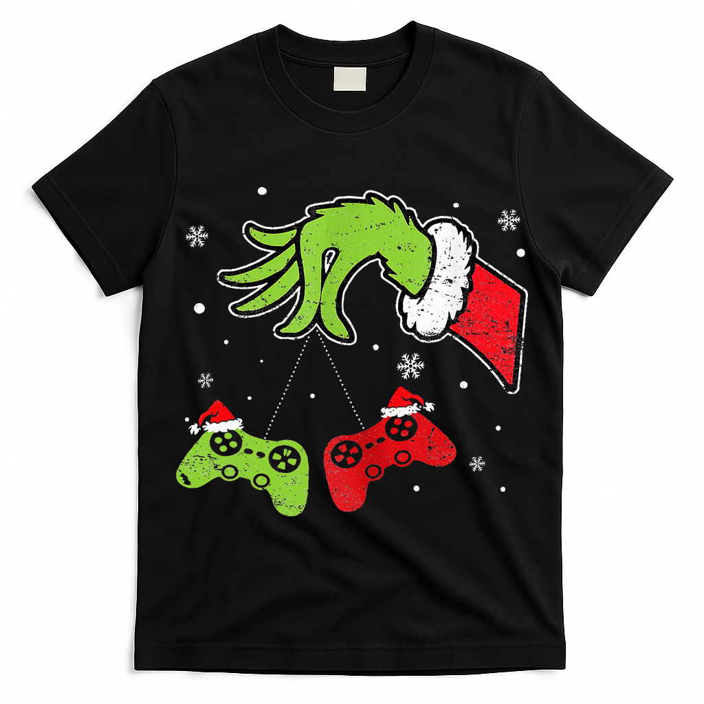 Gaming  Christmas Matching Pajamas Funny Gamer  T-Shirt