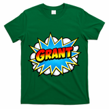 Grant Comic Name Retro T-Shirt