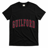 Guilford Connecticut Souvenir College T-Shirt - Black