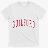 Guilford Connecticut Souvenir College T-Shirt - White