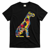Great Dane Dog T-Shirt - Black