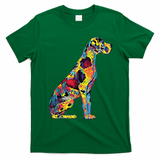 Great Dane Dog T-Shirt - Irish Green