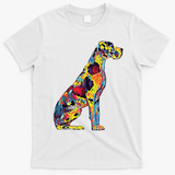 Great Dane Dog T-Shirt - White