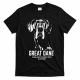 Great Dane Dog Of The Coolest Pup Lovers T-Shirt - Black