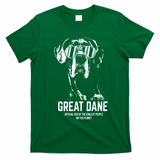 Great Dane Dog Of The Coolest Pup Lovers T-Shirt - Irish Green