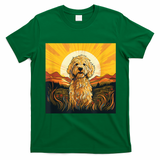 Goldendoodle Dood Funny Doodle Dog Golden Doodle T-Shirt - Irish Green