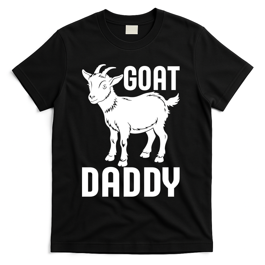 Goat Daddy T-Shirt - Black