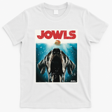 Great Dane Jowls Paws Top Drooling Dog Mom T-Shirt - White