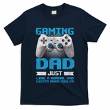 Gaming Dad Papa Daddy Dad Fatherhood Fathers Day Cool Gift T-Shirt