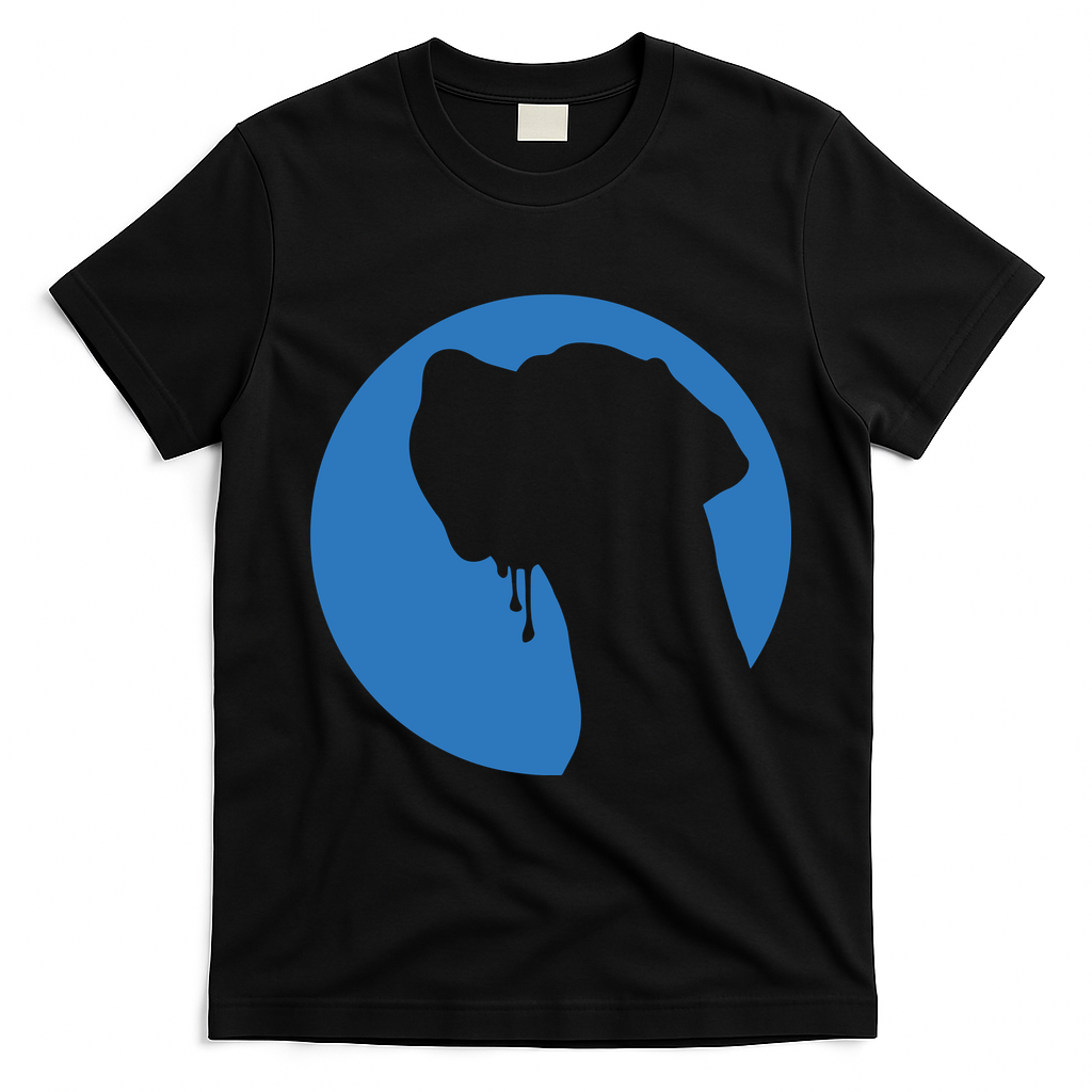 Great Dane Profile T-Shirt - Black