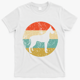 Great Dane Shirts Vintage Retro Great Dane Dog T-Shirt - White