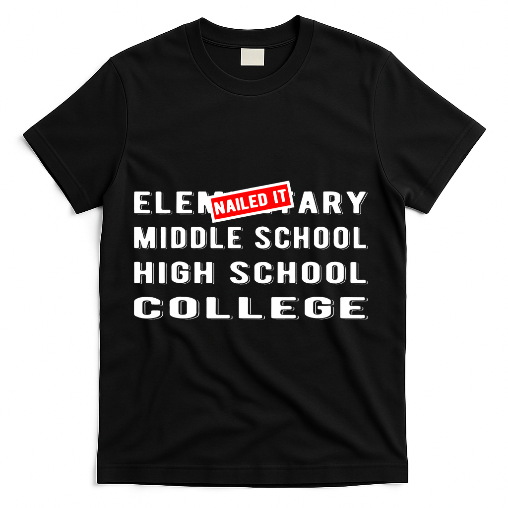 Goodbye Elementary 5th Grade Graduate 6th Grade Graduation T-Shirt - Black