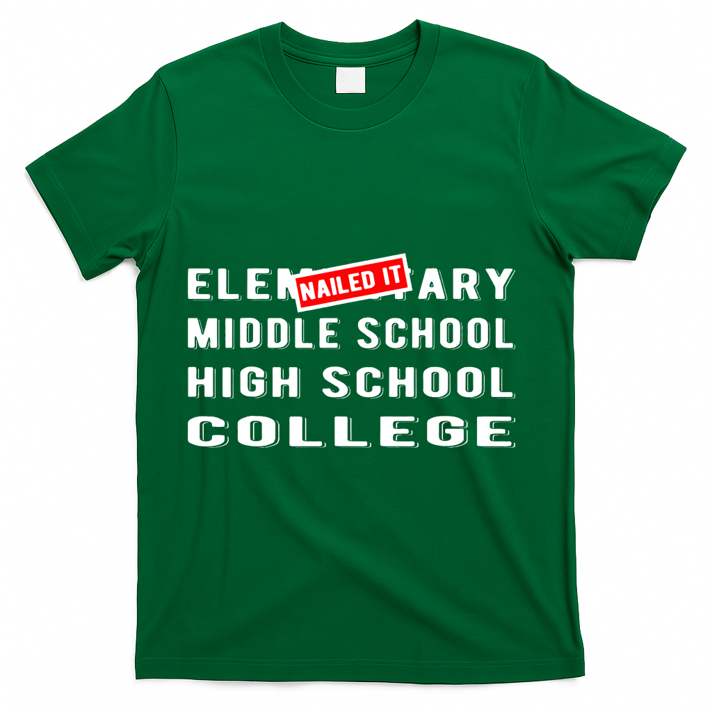 Goodbye Elementary 5th Grade Graduate 6th Grade Graduation T-Shirt - Green