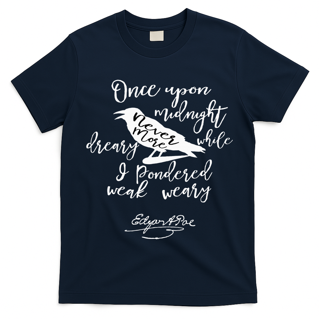 Gothic Edgar Allan Poe vintage  T-Shirt