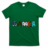Gamer Element Lettering T-Shirt