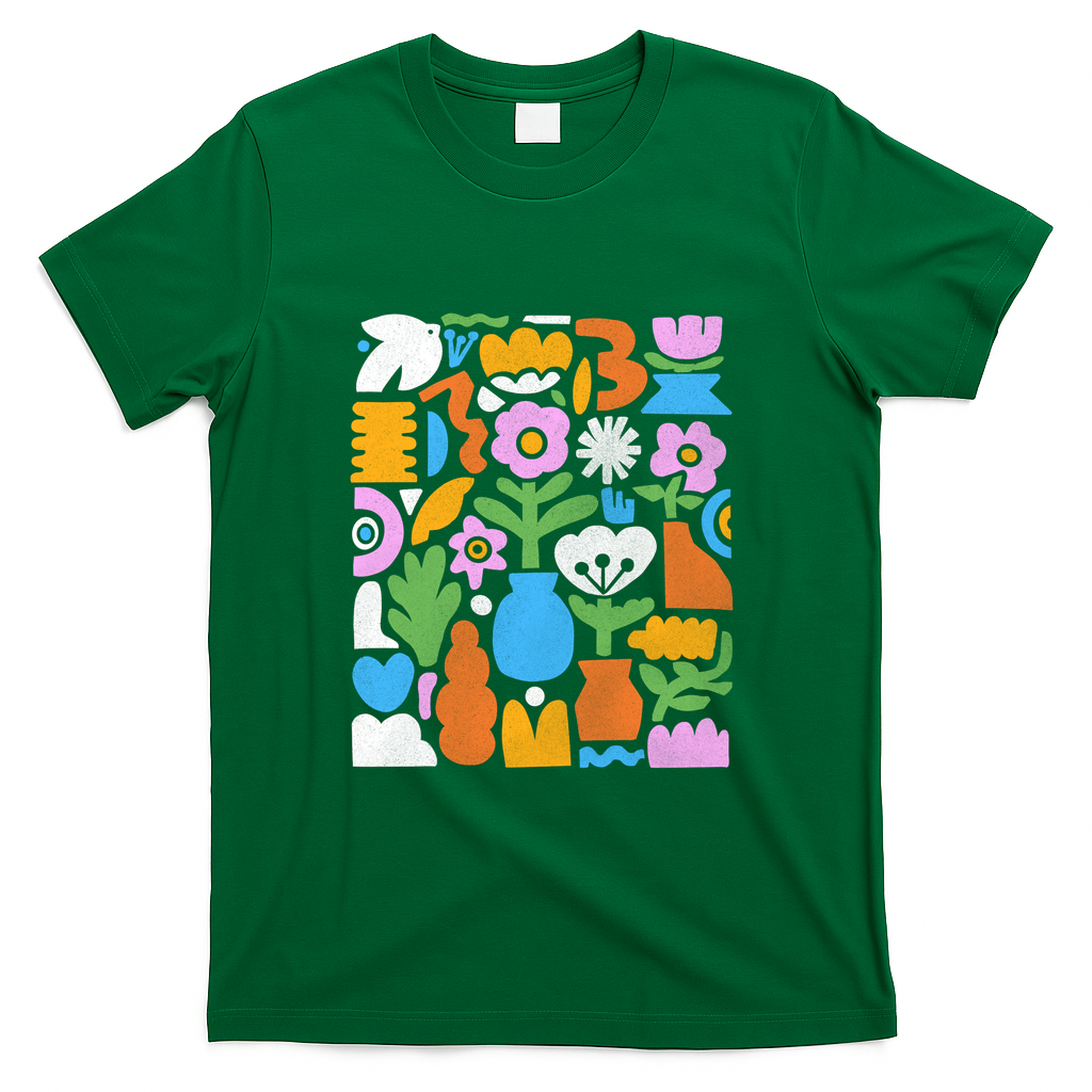 Gardener Folk Art - Green