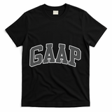 GAAP Funny Accountant T For CPA Gift T-Shirt - Black