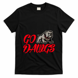 Go Funny Bulldogs T-Shirt - Black