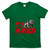 Go Funny Bulldogs T-Shirt - Irish Green