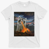 Giant, Fire Breathing Raccoon 2025 - White