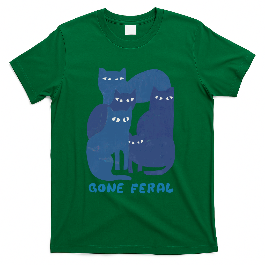 Gone feral (blue period) - Green