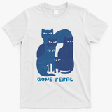 Gone feral (blue period) - White