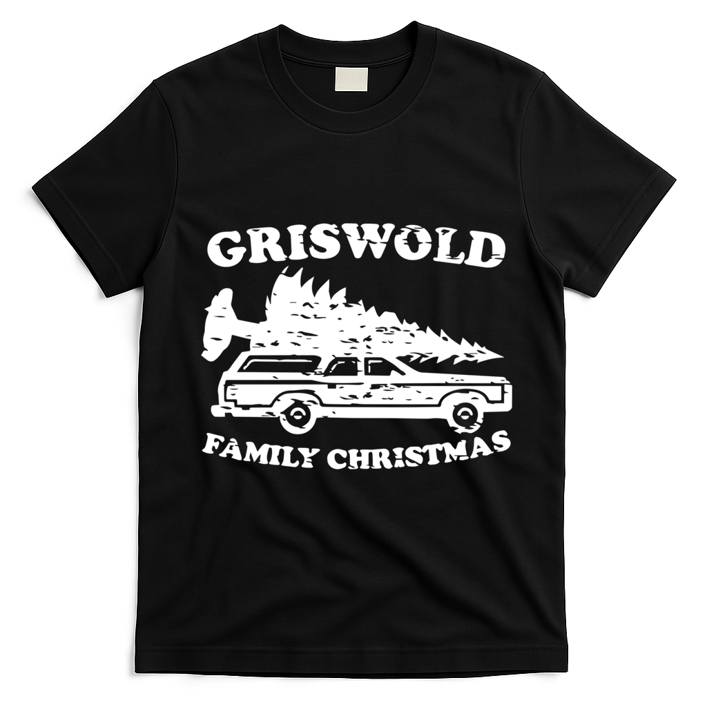 Griswold Family Christmas T-Shirt - Black