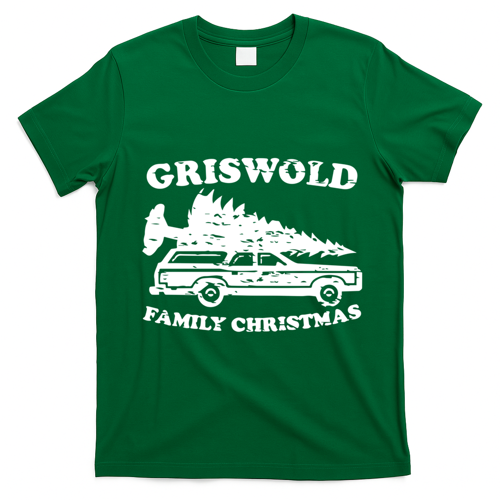 Griswold Family Christmas T-Shirt - Irish Green