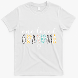 Grandma Funny Gift One Loved Grandma MotherS Day Gift T-Shirt - White