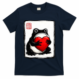 Grumpy Frog Japanese Valentine's Day T-Shirt