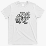 Graffiti frog - White