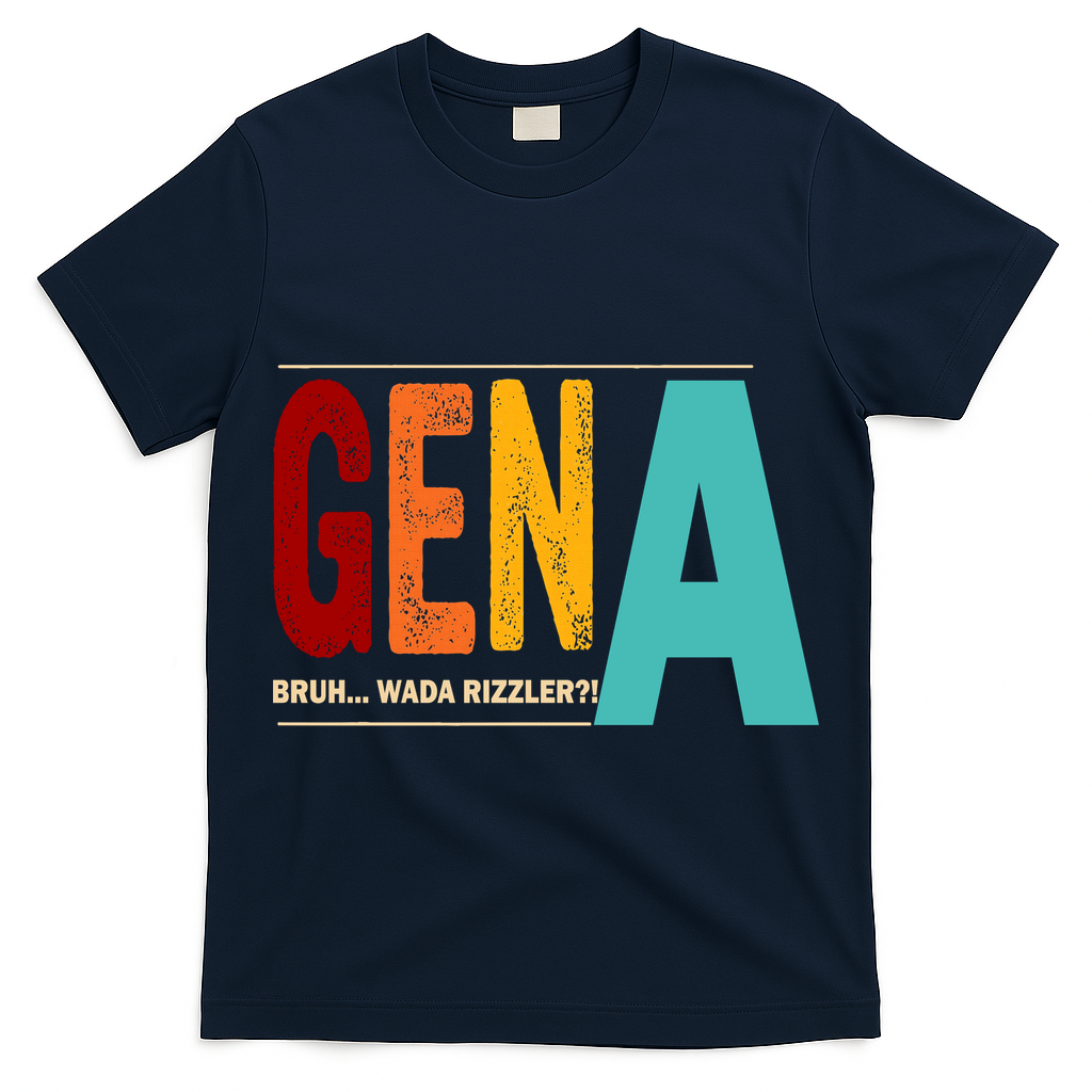 Gena Gen Bruh Wada Rizzler T-Shirt
