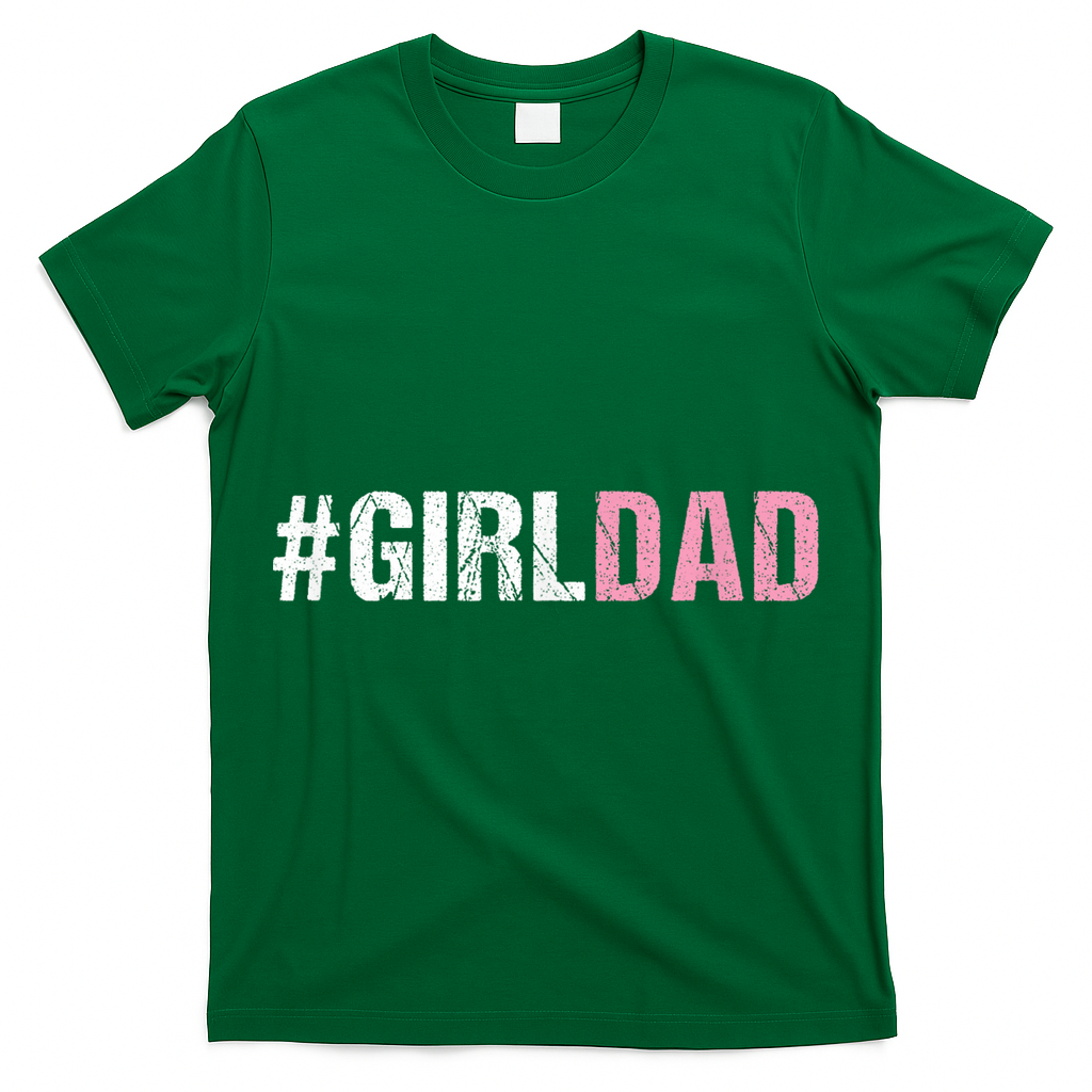 #Girldad Girl Dad T-Shirt