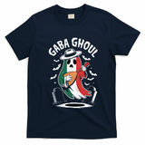 Gaba Ghoul Funny Ghost Italian Gabagool T-Shirt - Navy Blue