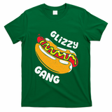 Glizzy Gang Funny Hot Dog T-Shirt - Irish Green