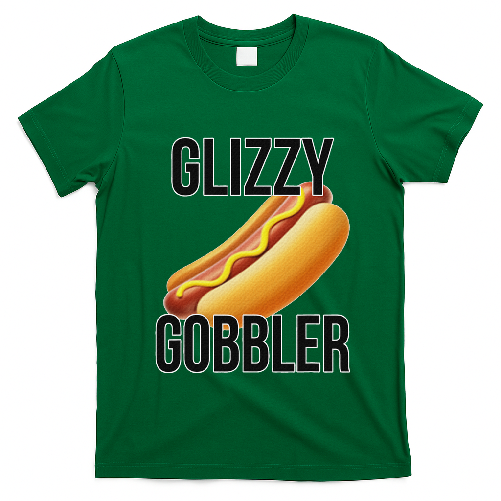 Glizzy Gobbler Glizzy Hot Dogs Glizzy Gang T-Shirt - Irish Green