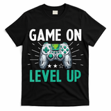 Gamer Gaming Game On Level Up VNeck T-Shirt