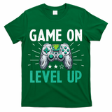 Gamer Gaming Game On Level Up VNeck T-Shirt