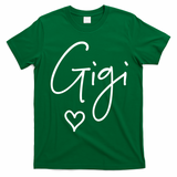 Gigi Grandma MotherS Day Birthday Christmas New Gift T-Shirt - Irish Green
