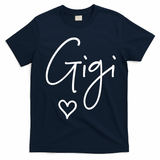 Gigi Grandma MotherS Day Birthday Christmas New Gift T-Shirt - Navy Blue