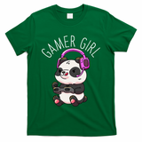 Gamer Girl Panda Gaming Pandas Video Game T-Shirt