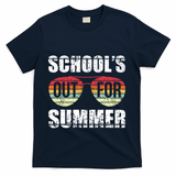 Graduation Gift Schools Out For Summer Students Teacher T-Shirt - Navy