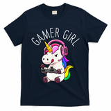 Gamer Girl Unicorn Gaming Cute Video Game Gift T-Shirt