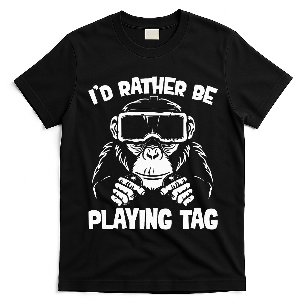 Gorilla Gaming Vr Gamer T-Shirt