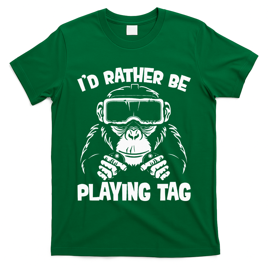 Gorilla Gaming Vr Gamer T-Shirt