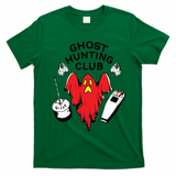 Ghost Hunting Club Funny T-Shirt - Irish Green