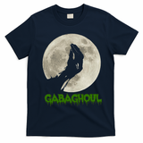 Gabaghoul Hand Moon Funny Halloween T-Shirt - Navy Blue
