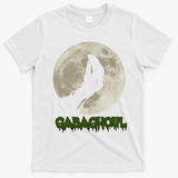 Gabaghoul Hand Moon Funny Halloween T-Shirt - White