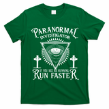 Ghost Hunter Paranormal Investigator T-Shirt - Irish Green